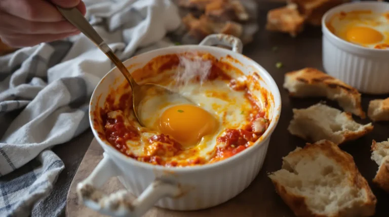 C’est le plat que je fais quand je n’ai envie de rien préparer : œufs cocotte tomate-fromage en 12 min C’est le plat que je fais quand je n’ai envie de rien préparer : œufs cocotte tomate-fromage en 12 min