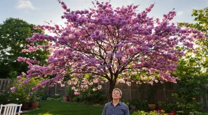 Cet arbre pousse aussi vite que le bambou, mais sa floraison remarquable révèle son vrai atout