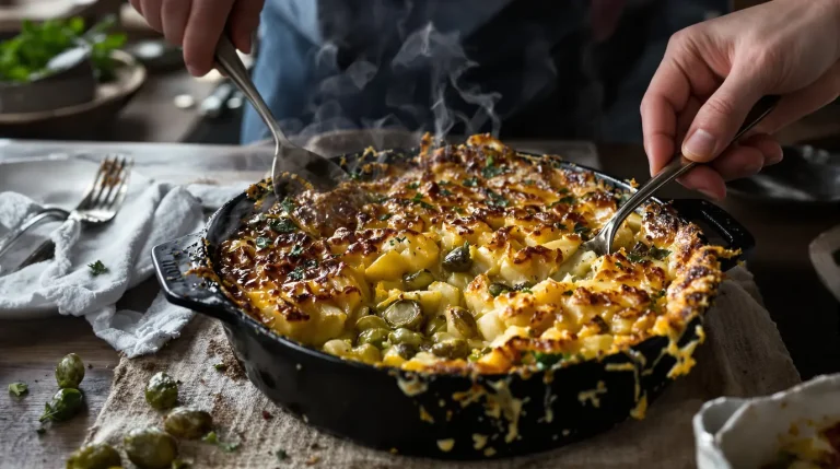 Accueil « Je le prépare chaque dimanche en hiver » : mon gratin patates-choux de Bruxelles a conquis ma famille