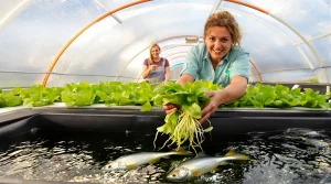 Leur secret, c’est le caca de poissons : à Narbonne, cette serre révolutionne le potager