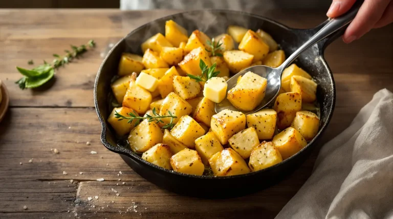 Accueil Pommes de terre : l’ingrédient à ajouter à la cuisson pour un cœur moelleux et un goût parfumé